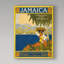 « jamaïque travel poster 1910 », publicité sur toile tendue-25675601