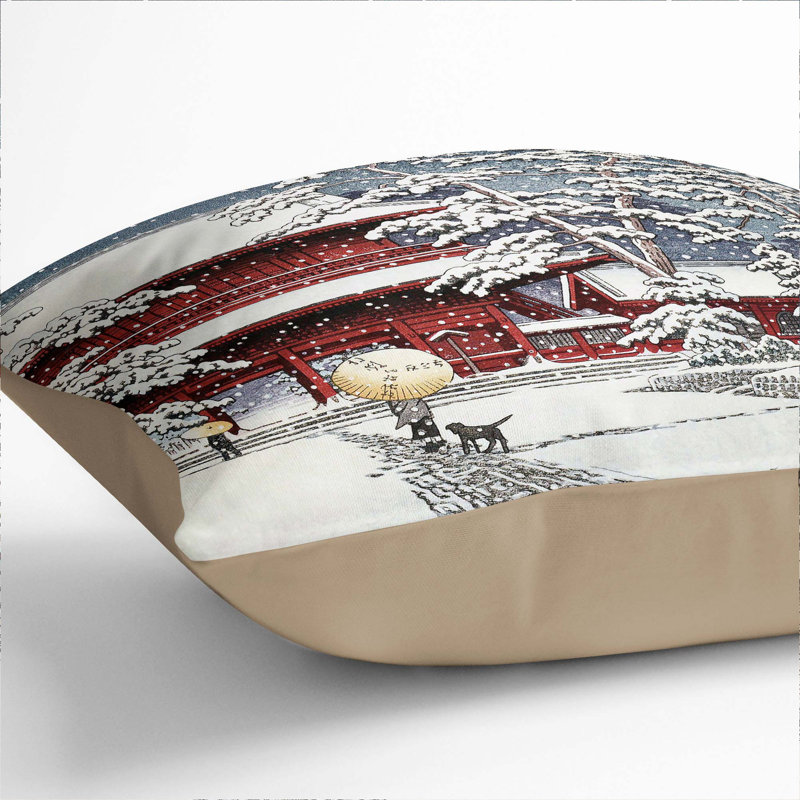 Square Throw Cushion, 40 x 40 cm, Stone