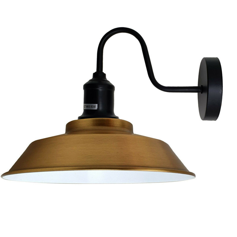Goodridge Armed Sconce, Yellow Brass