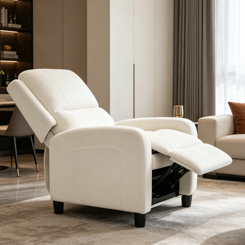 1 Seater Chenille Sofa
