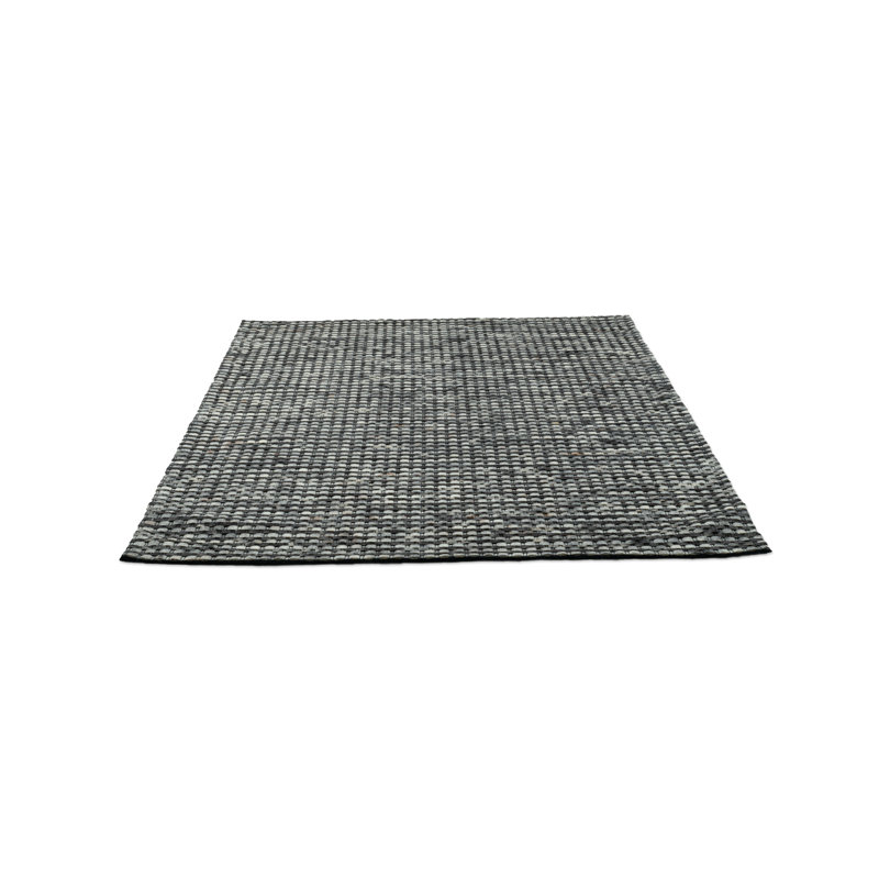 Harnish Striped Wool Hand Woven Area Rug, Rectangle 140 x 200cm