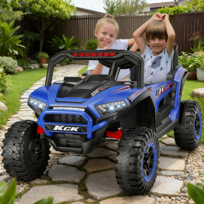 24 Volt 2 Seater All-Terrain Vehicles Battery Powered Ride On Toy With Remote Control