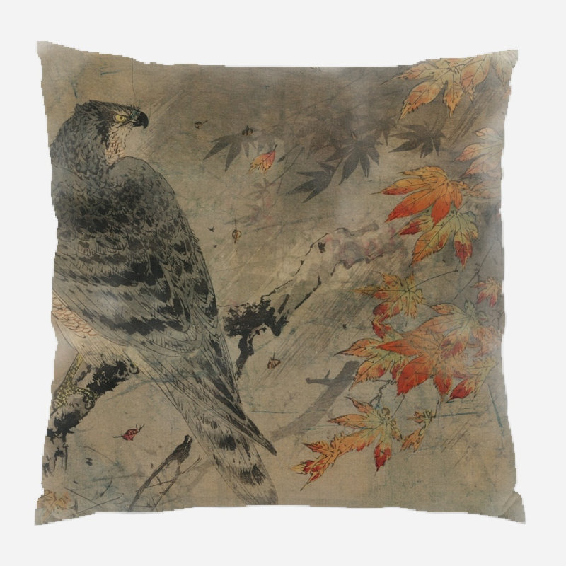 Coussin rétro Matz, Microsuède, Intérieur