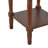 Markley Brown Wood 1 Drawer Side End Accent Table, 16" x 16" x 29"-1788692299
