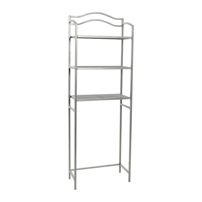 Over Toilet 3 Shelf , Silver