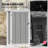 41 Cu. Ft. Outdoor Storage Shed, Storage Box w/ Chain Lid, Grey-121932842
