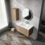 Meuble-lavabo mural 36 po avec lavabo et armoire latérale 36 po, portes à fermeture douce, 00112IMO-00636IMO Armoire combinée (KD-Packing)-123984358
