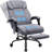 Office Chair With 6 Points Vibration Massage Ergonomic Executive Office Chair Reclining High Back With Foot Rest-1243267812