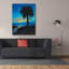  «Palmetto Dusk» par Campbell Frost, art mural sur toile, 40 po x 54 po-586009061