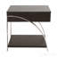 Table de bout Modern Living Furniture 1pc avec tablette inférieure et tiroir