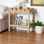 Table d'appoint Xylia Rattan and Acogany