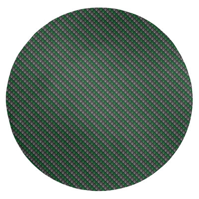 Tapis de zone verte dégradé géométrique