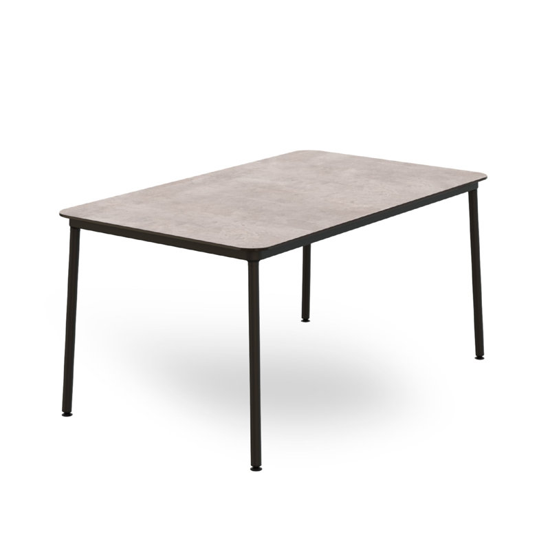 Table de salle à manger Hub, Ciment, H 29,53 po x L 59,06 po x l 35,43 po