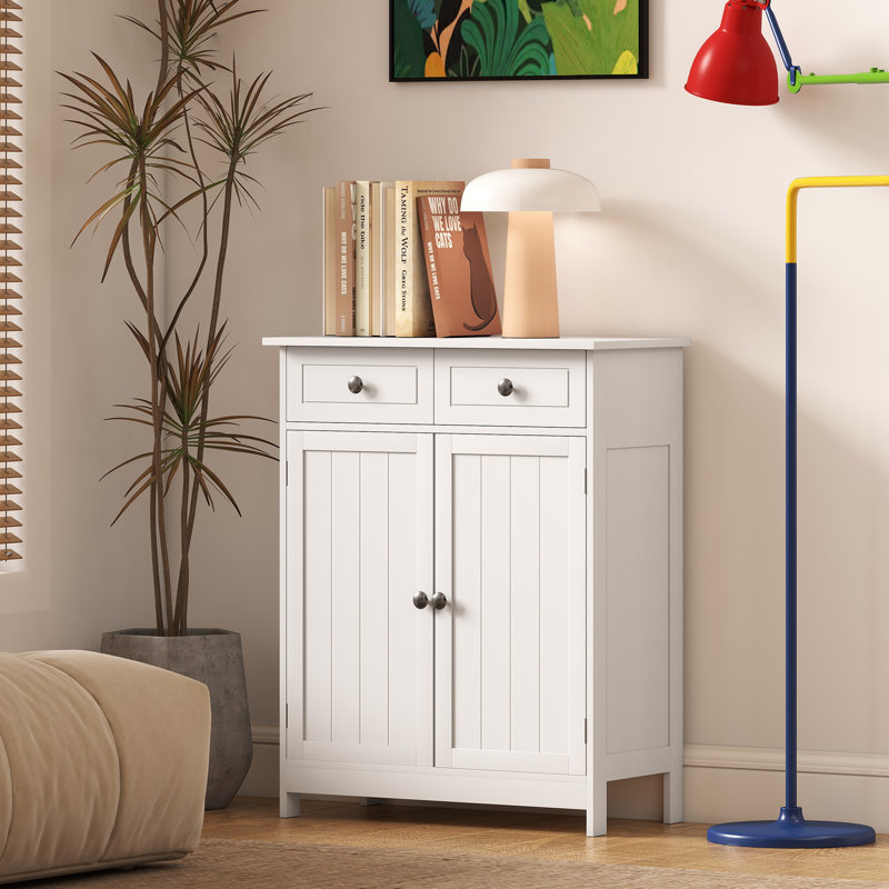 Ramford Freestanding Bathroom Cabinet, White
