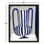Blue Striped Vase Painting by Marco Marella For Studio M-989805596-989805588