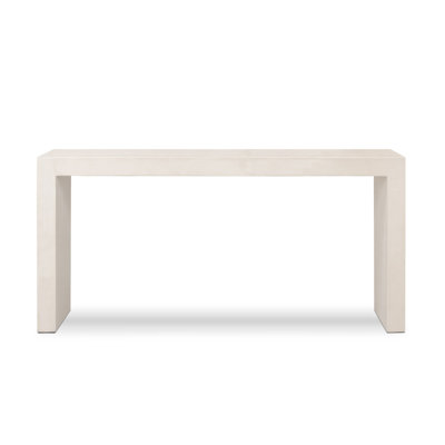 Emmer Parish Outdoor Console Table-Grey Concrete