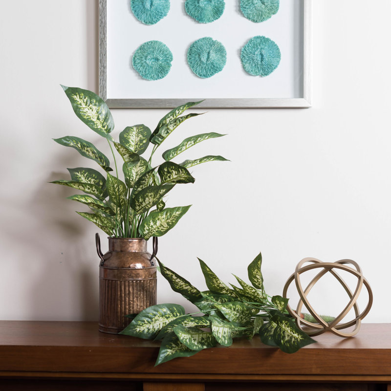 Plante artificielle à feuillage de bureau