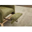 Chaise berçante moderne / Repose-pieds réglable - Chaise longue à dossier haut / Pieds en bois massif et poche latérale-931043494