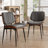Stylish Faux Leather Dining Chairs: Elegant Side Chairs For Dining Rooms, Kitchens, And Living Spaces-109423021-109423019
