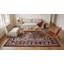 Tapis brun traditionnel en laine noué à la main classique et moderne-124206152