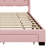 Blasford Queen Size Storage Bed Linen Upholstered Platform Bed-616473533
