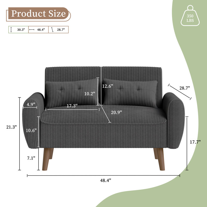 Fauteuil Bergthold, Gris foncé