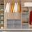 Large Quart Linen Fabric Foldable Storage Bin Cube Organizer Basket With Fliptop Lid  Clothes  Box For Home Office Closet