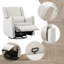 Fauteuil inclinable pivotant avec coussin-1511904855