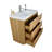 Hargrave 35.45'' Single Bathroom Vanity with Plastic Top-1214366418