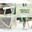 2 chaises de patio pliantes,. Chaises portatives portatives avec, idéales pour le camping, le jardin, la piscine, la plage et la cour