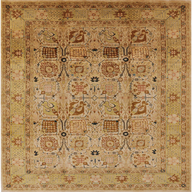 Oriental Indoor Rug, Square 8'