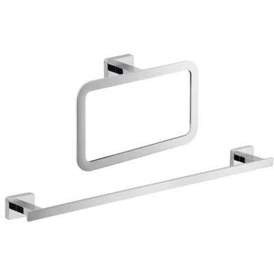 Ensemble de quincaillerie de salle de bain 2 pièces Linntown