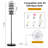 Quadreka 58" with On/Off Foot Switch & E26 Base for Living Room Bedroom Office Sofa Corner-2098937112