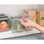 Idesign Linus Plastic Storage Organizer Bin With Handles For Kitchen, Fridge, Freezer, Pantry, And Cabinet Organization, BPA-Free, 10" X 8" X 5" - Clear