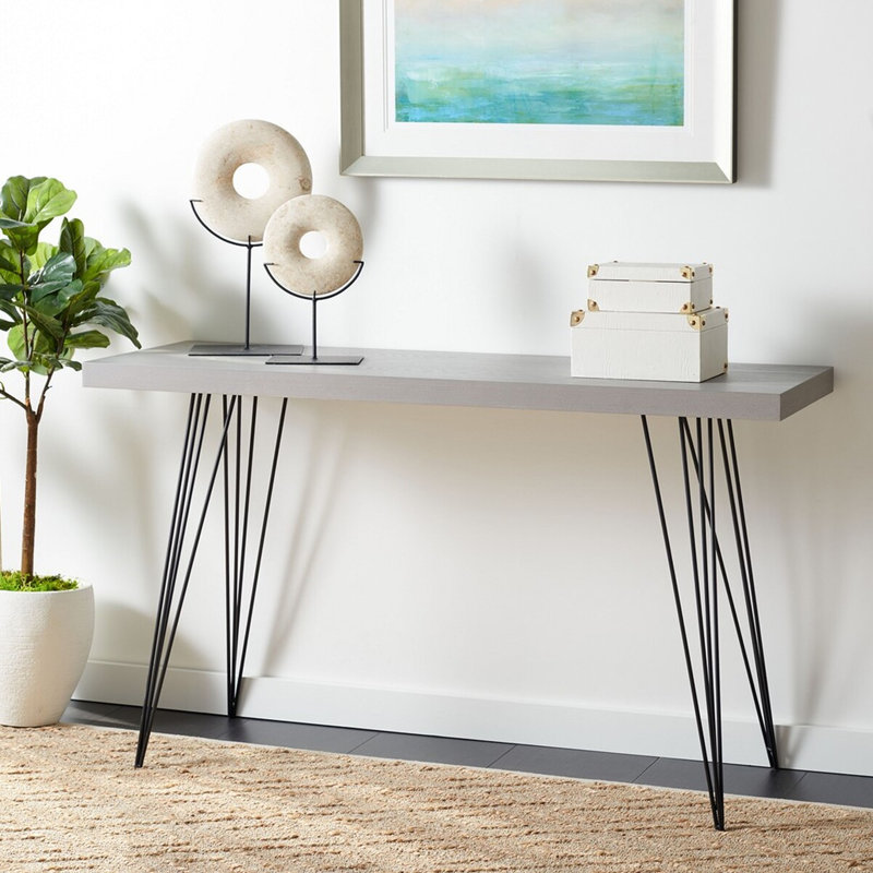 Ivesdale 55'' Console Table, Gray