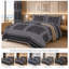 Greek Design Microfiber Bedding Set – Soft, Wrinkle-Resistant & Breathable – Includes Duvet Cover, Fitted Sheet & Pillowcases-132183964