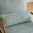 Lemley Mid Century Solid Wood Accent Chair Upholstered Armchair with an Extra Pillow-2022048554