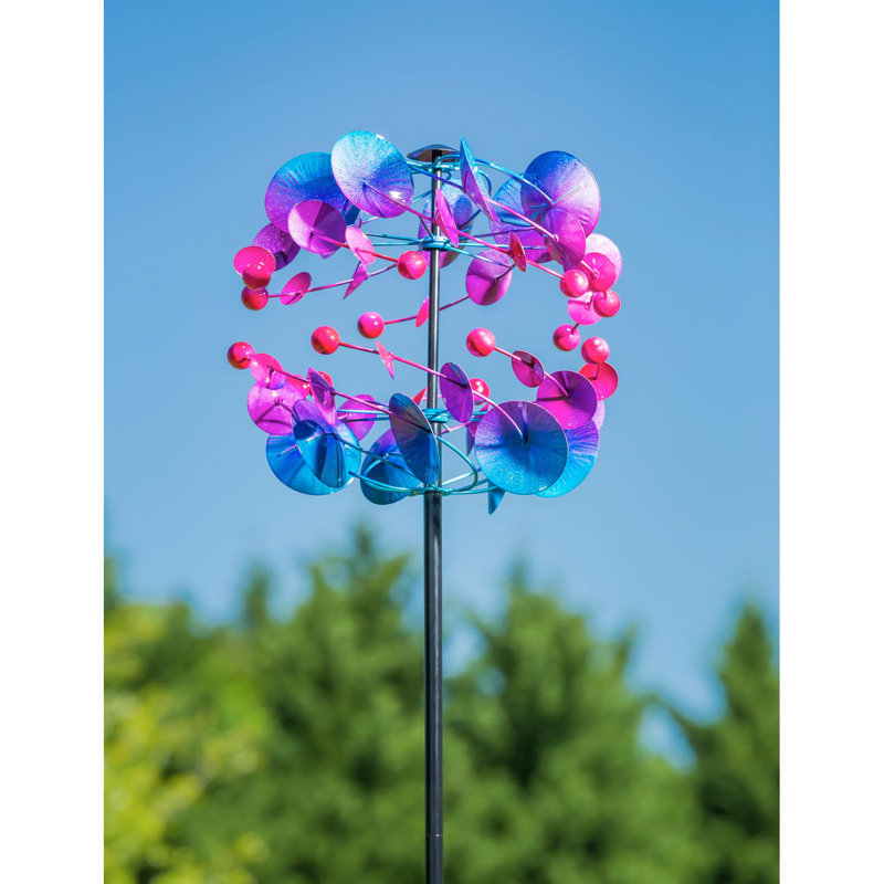 Presswood Weather Resistant Metal Abstract Rotator