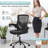 High Back Ergonomic Office Chair - Adjustable Height, Lumbar Support, Padded Flip-Up Armrests, Swivel Task Computer Chair (Home/Executive Use)