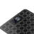 Ultra Thin, Black Grid Scale with Easy To Read LCD Display - Auto Step On