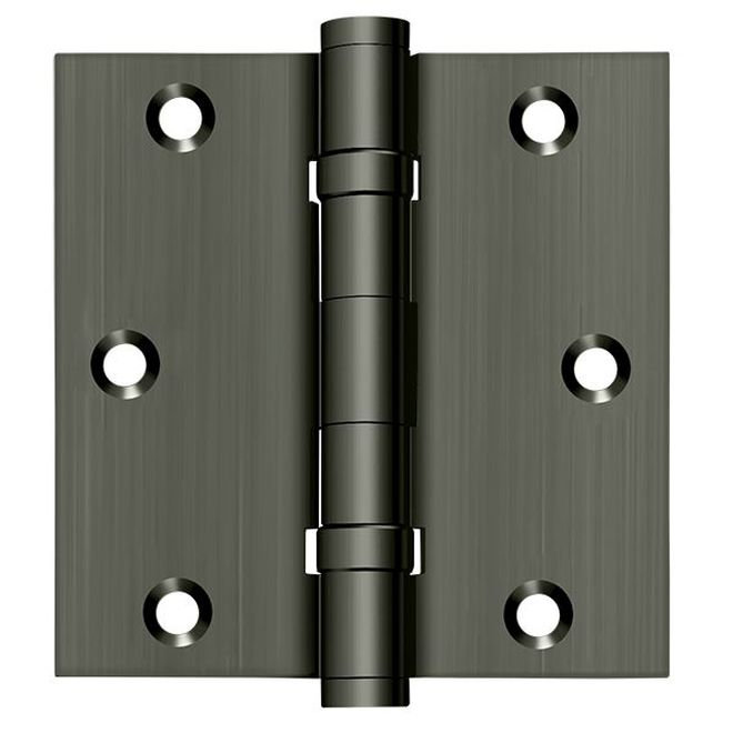 102'' x 102'' Butt Bearing Hinge, Antique Nickel