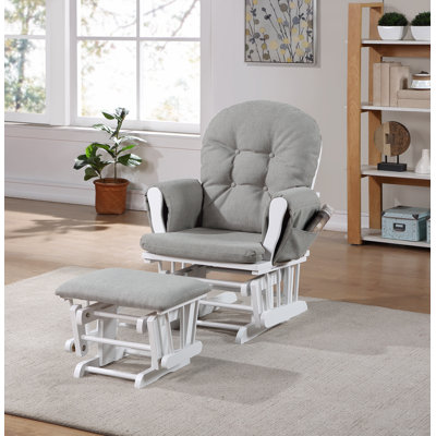 Mason Glider With Ottoman
