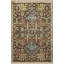 Tapis décoratif multicolore à motif frangé et à motif traditionnel-916574391