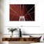 Lilie, ciel rouge, pont de Brooklyn-108137153