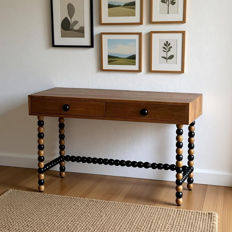 Console artistique en bois de style français