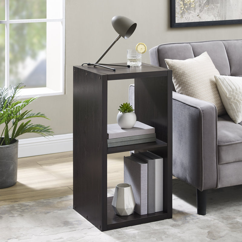 Hamlett Two-Shelf 16" by 30" Bookcase, Espresso