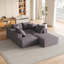 Boneless Modular 132" L Shaped Sectional Living Room Sofa Set With 6 Pillows-215155072