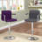 Cudney Upholstered Swivel Bar Stool With Armrest-1182086197