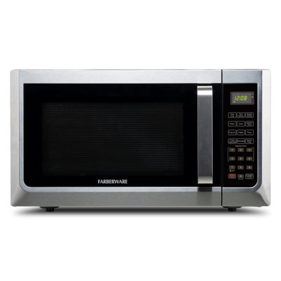 Farberware 1100 Watts 1.3 cu. ft. Microwave Oven, Stainless Steel