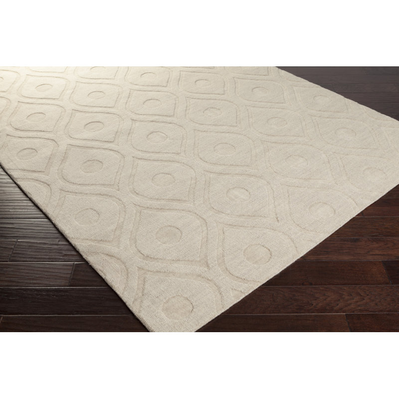 Zora Wool Geometric Indoor Rug, Rectangle 9' x 12'